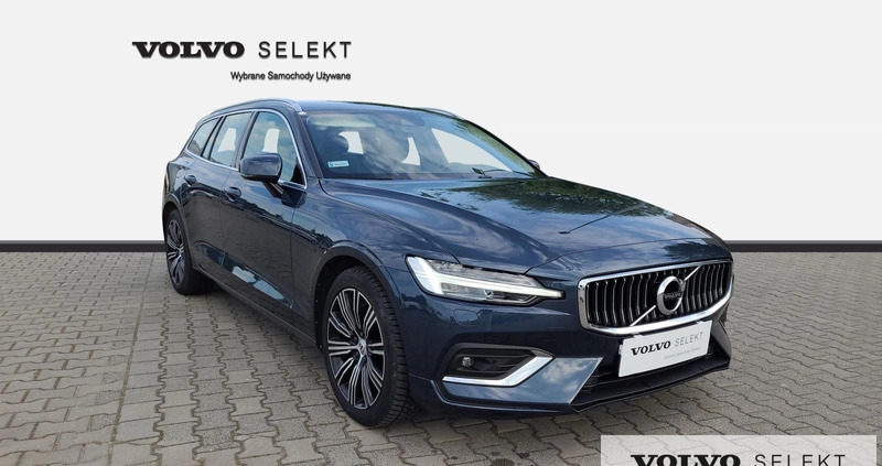 Volvo V60 cena 139777 przebieg: 56700, rok produkcji 2019 z Gostyń małe 529